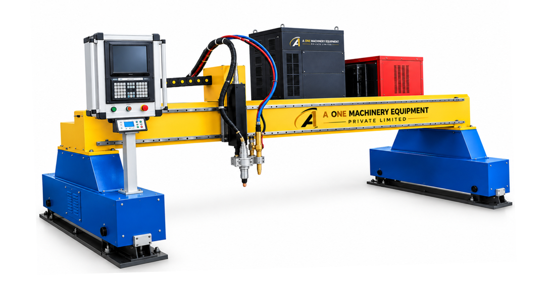 CNC heavy gantry plasma and flame cutting machine